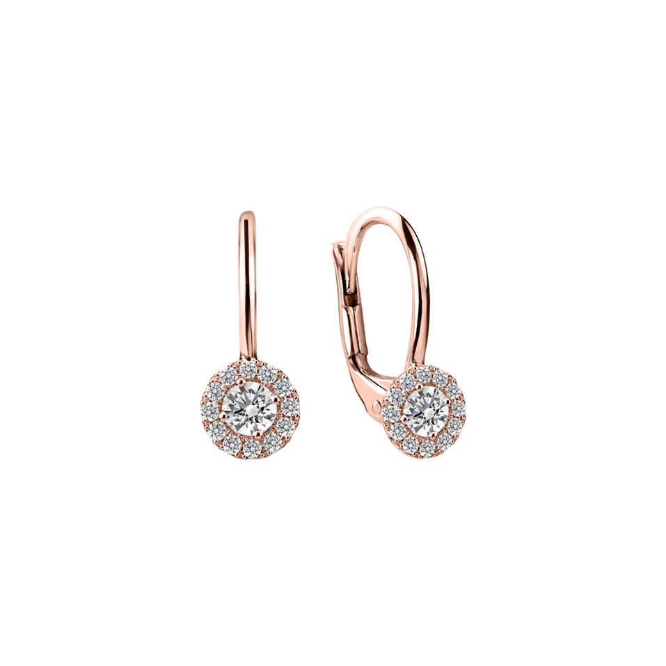 Náušnice s diamanty Elara