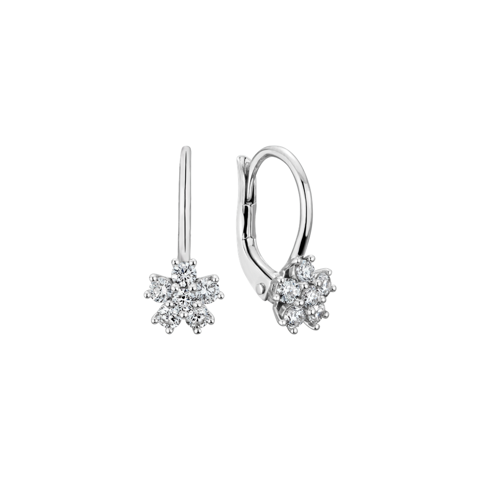 Náušnice s diamanty Sparkless