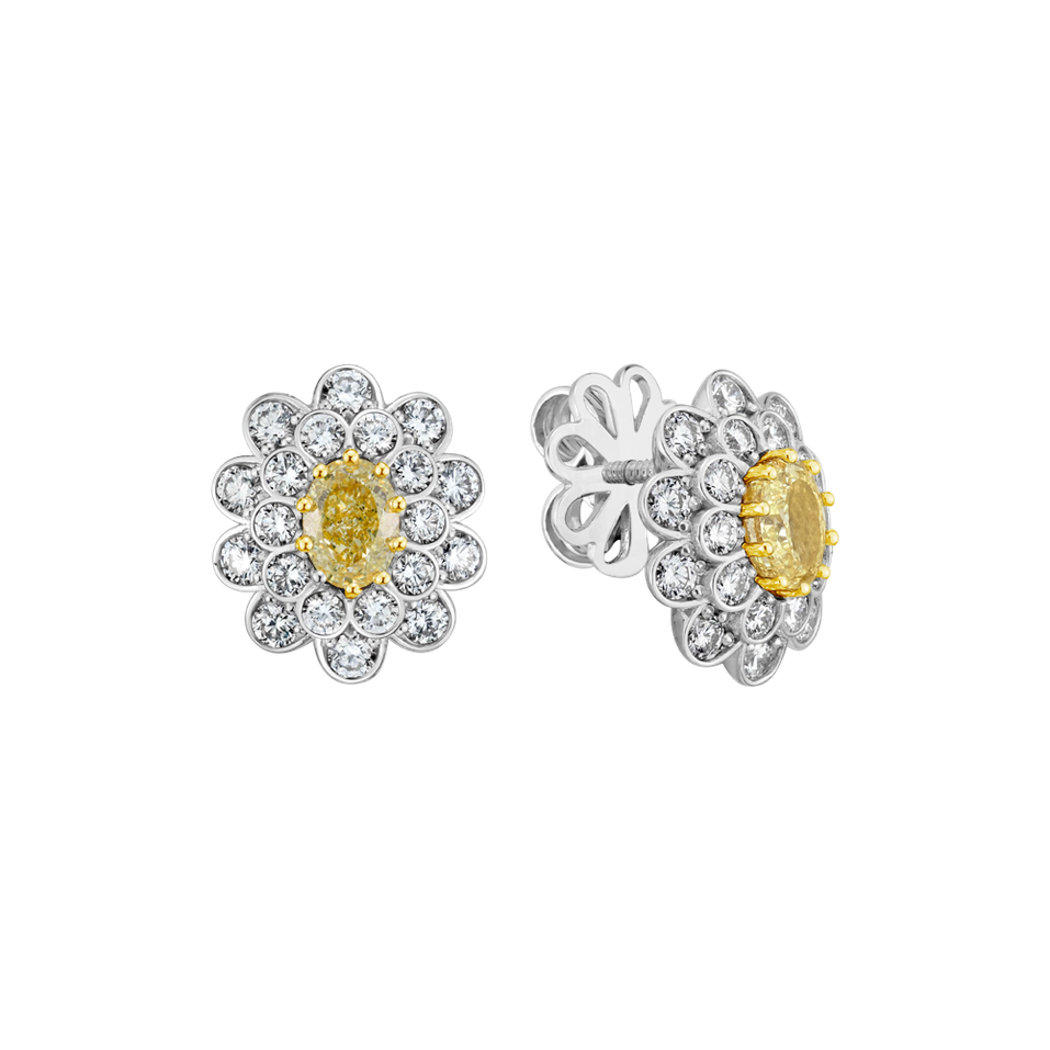 Náušnice s diamanty Fairy Goddess