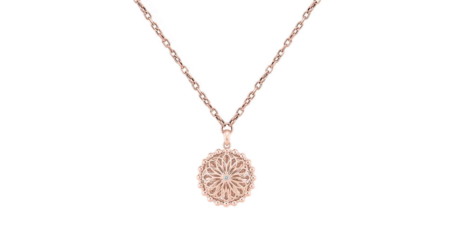 Náhrdelník s diamanty Piece of Sun