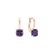 Náušnice s ametystem Araminta3