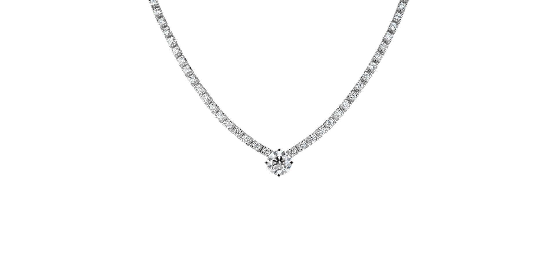 Náhrdelník s diamanty Gremory