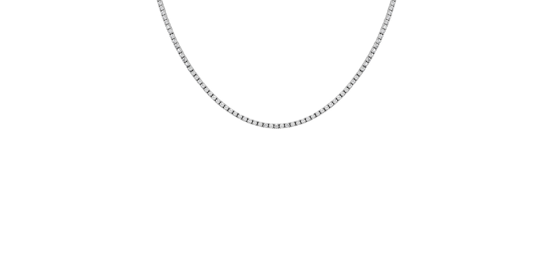 Náhrdelník s diamanty Glistening Beauty