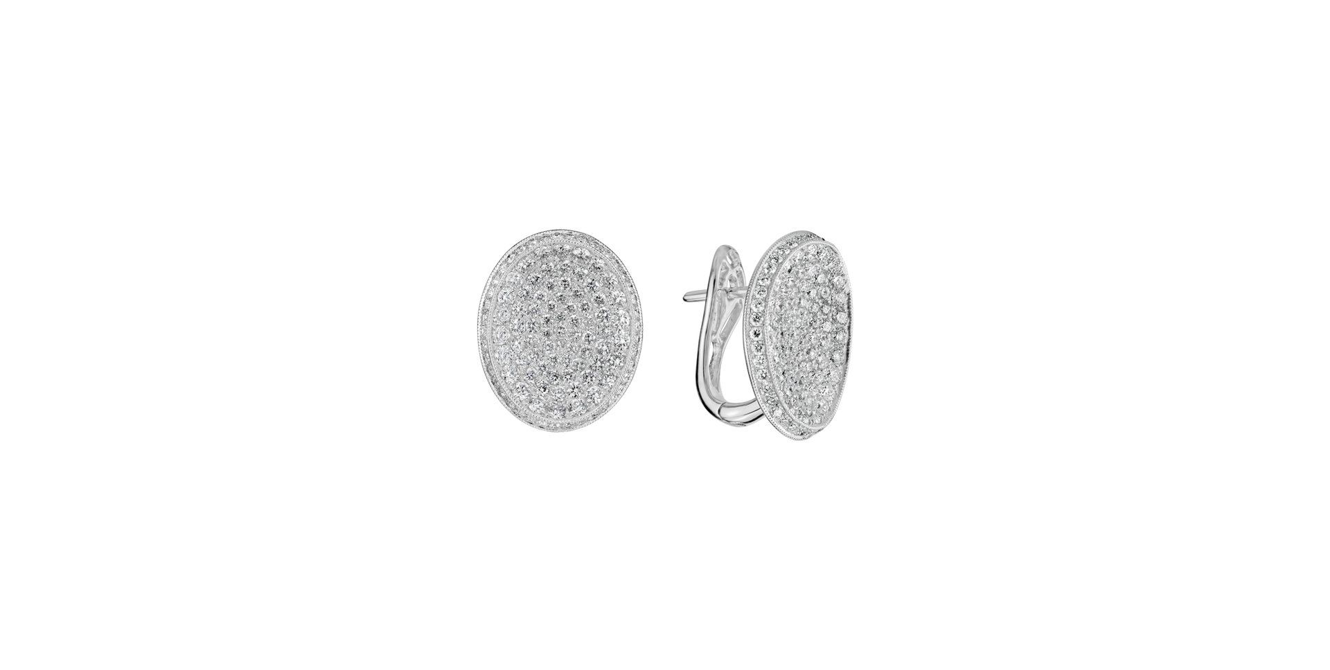 Náušnice s diamanty Diamond Kingdom