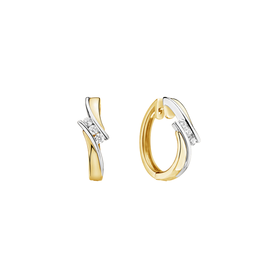 Náušnice s diamanty Emma