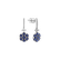 Náušnice s diamanty a safíry Latonya3