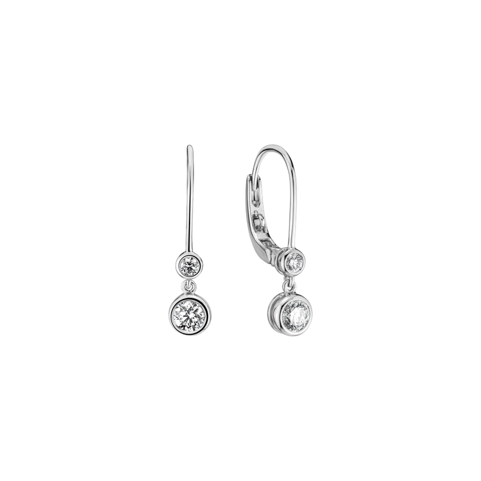 Náušnice s diamanty Glimmering Oath