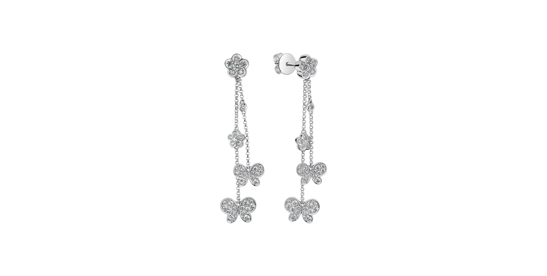 Náušnice s diamanty Subtlety Path