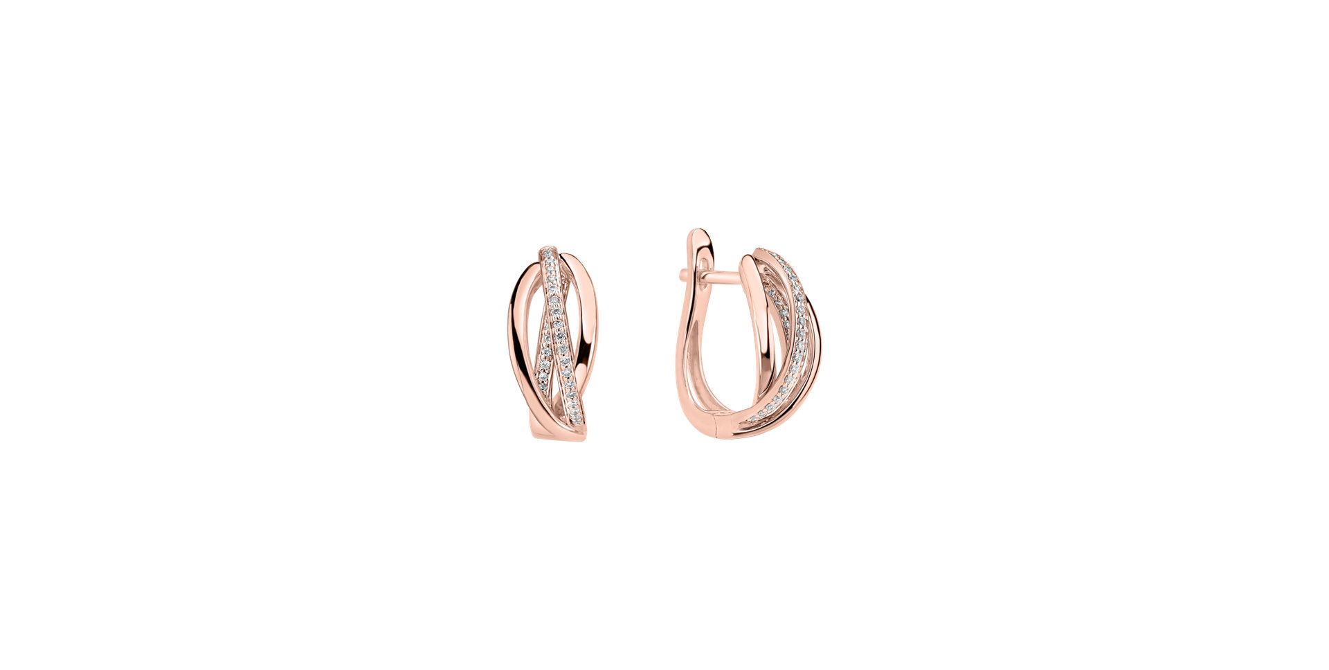 Náušnice s diamanty Amazing Passion