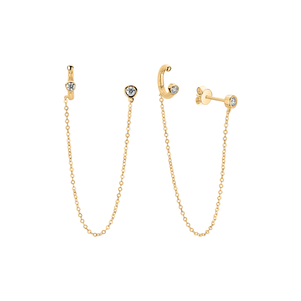 Náušnice s diamanty Nexa