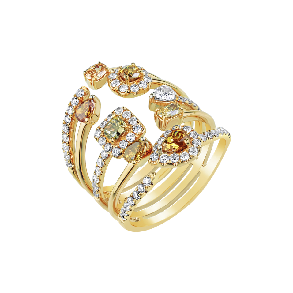 Prsten s diamanty Dream Labyrinth