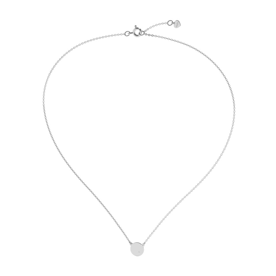 Náhrdelník s diamantem Moonlight