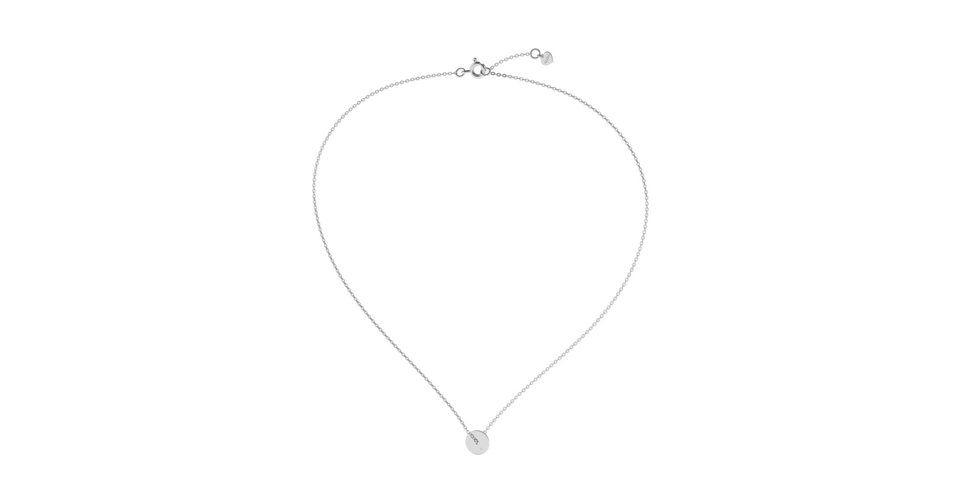 Náhrdelník s diamantem My World