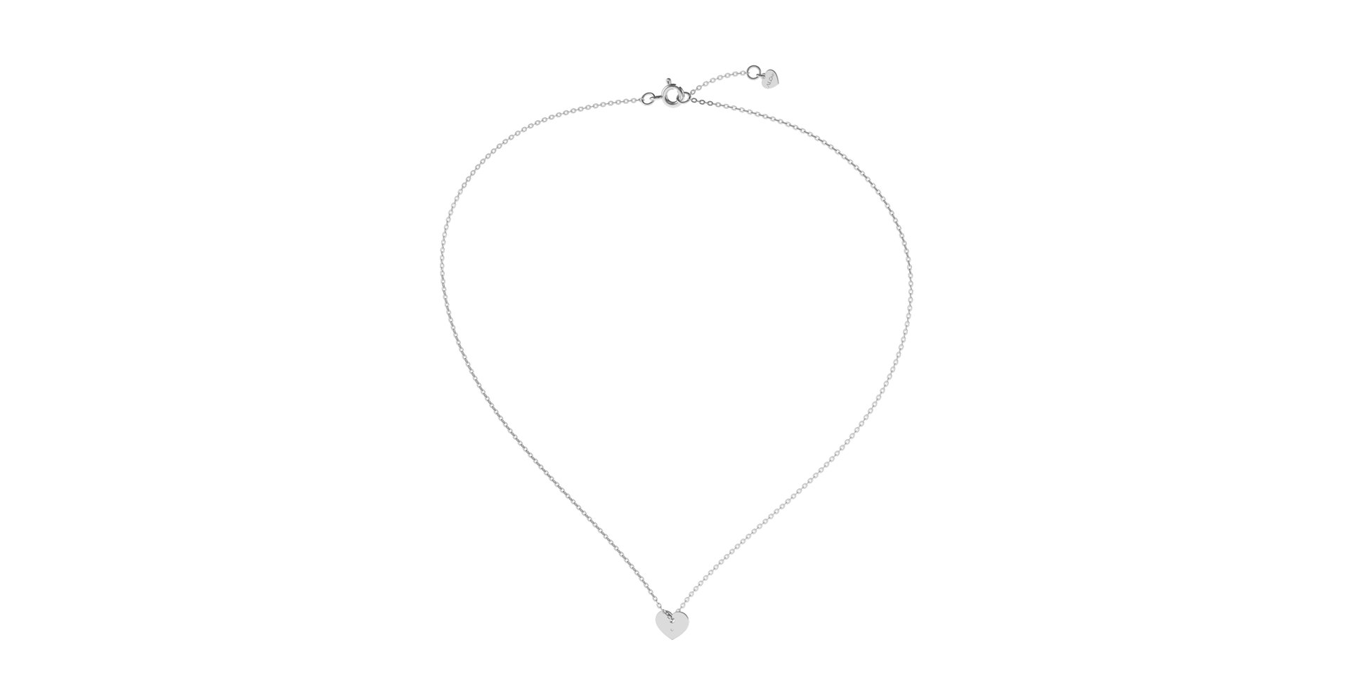 Náhrdelník s diamantem Love Symbol