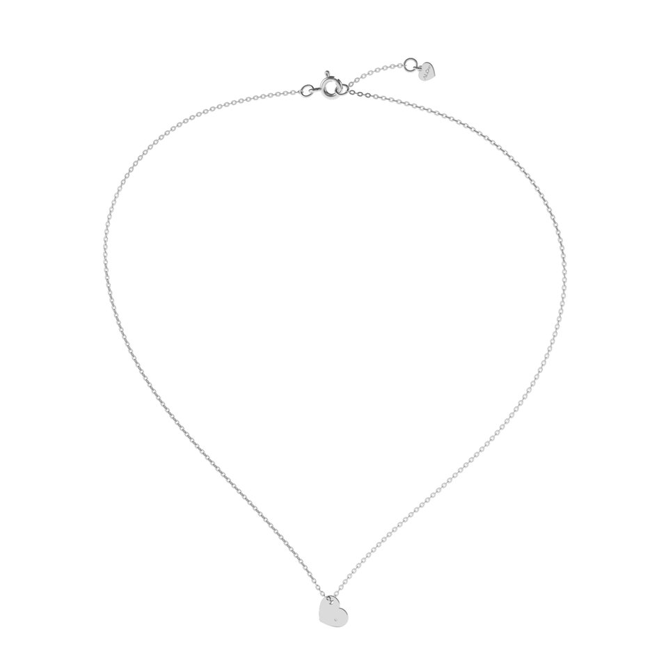 Náhrdelník s diamantem Promise Love