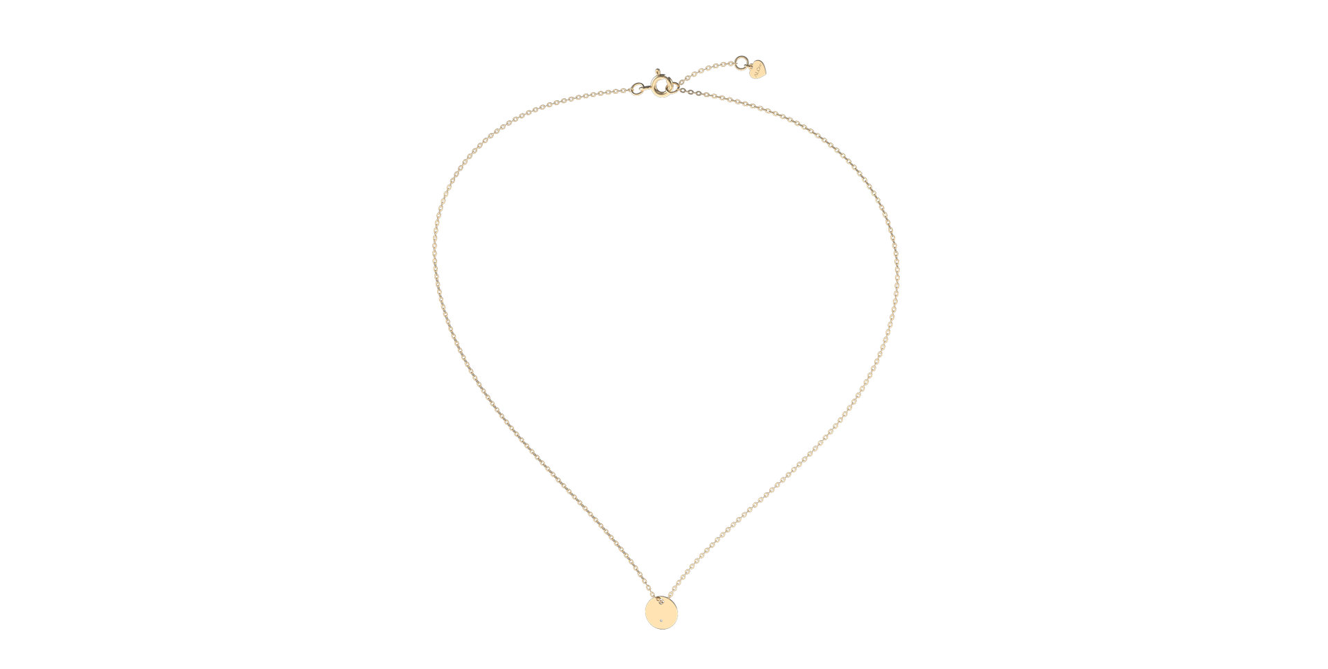 Náhrdelník s diamantem My Gem