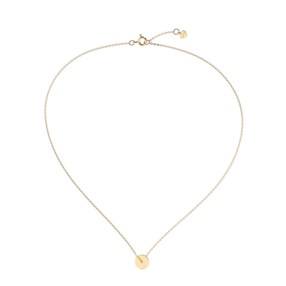 Náhrdelník s diamantem My World