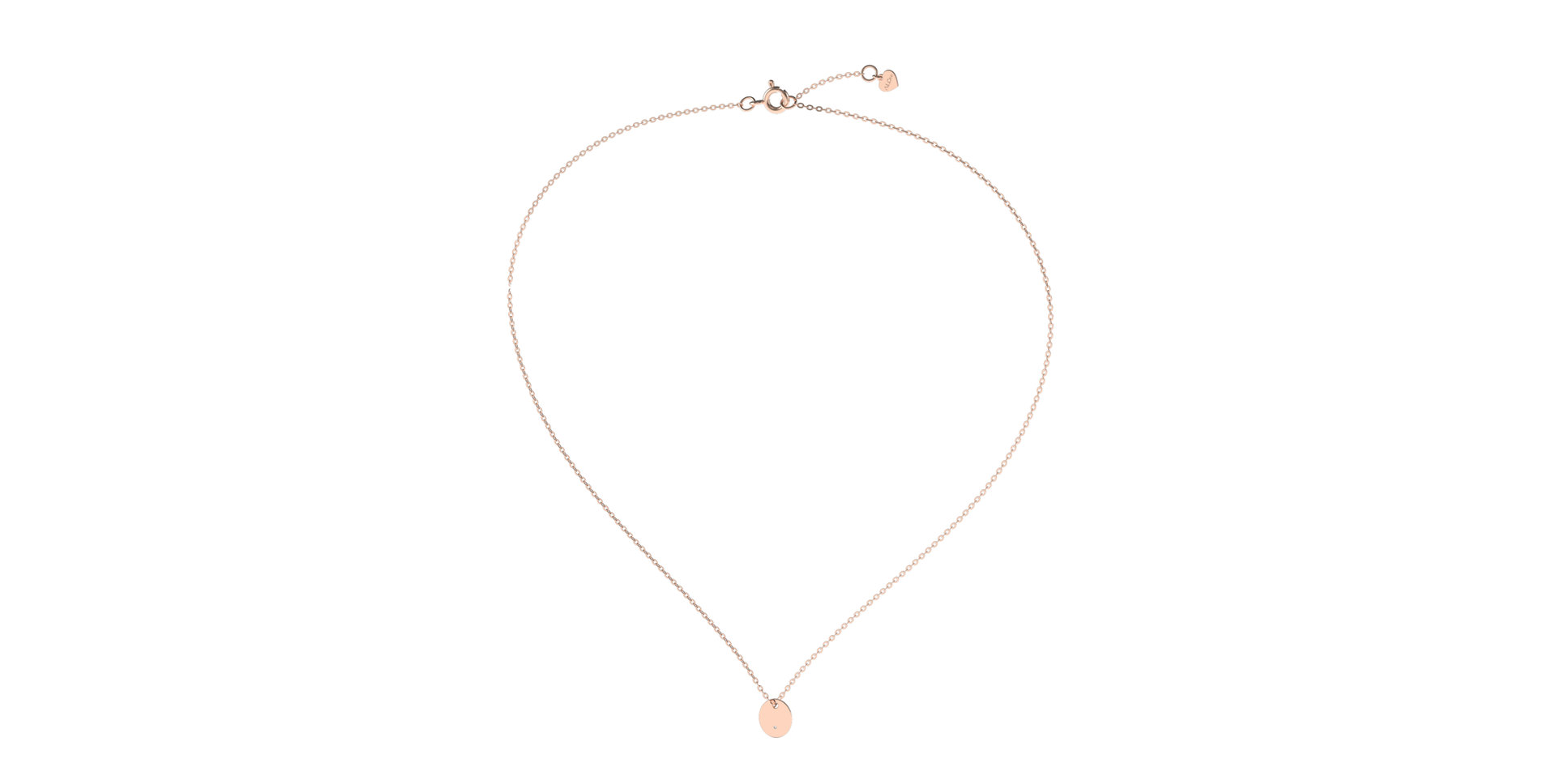 Náhrdelník s diamantem Splendor