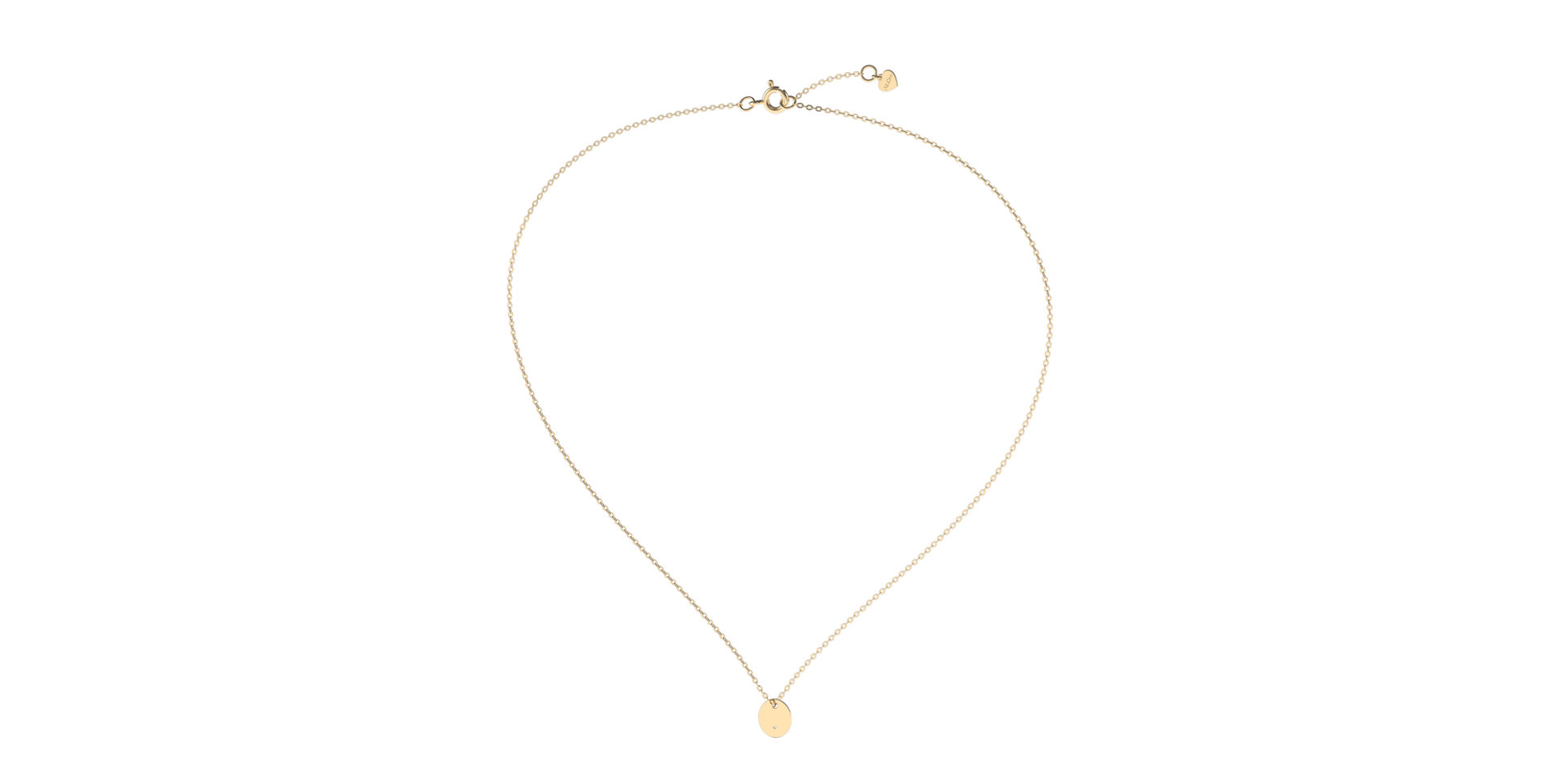 Náhrdelník s diamantem Splendor