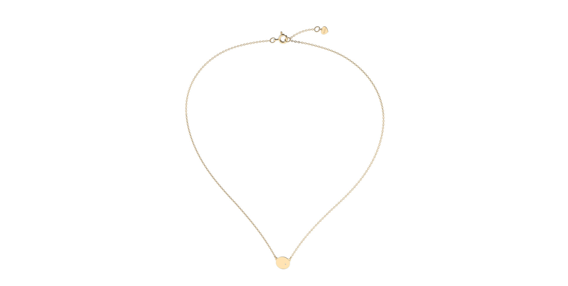 Náhrdelník s diamantem Universe