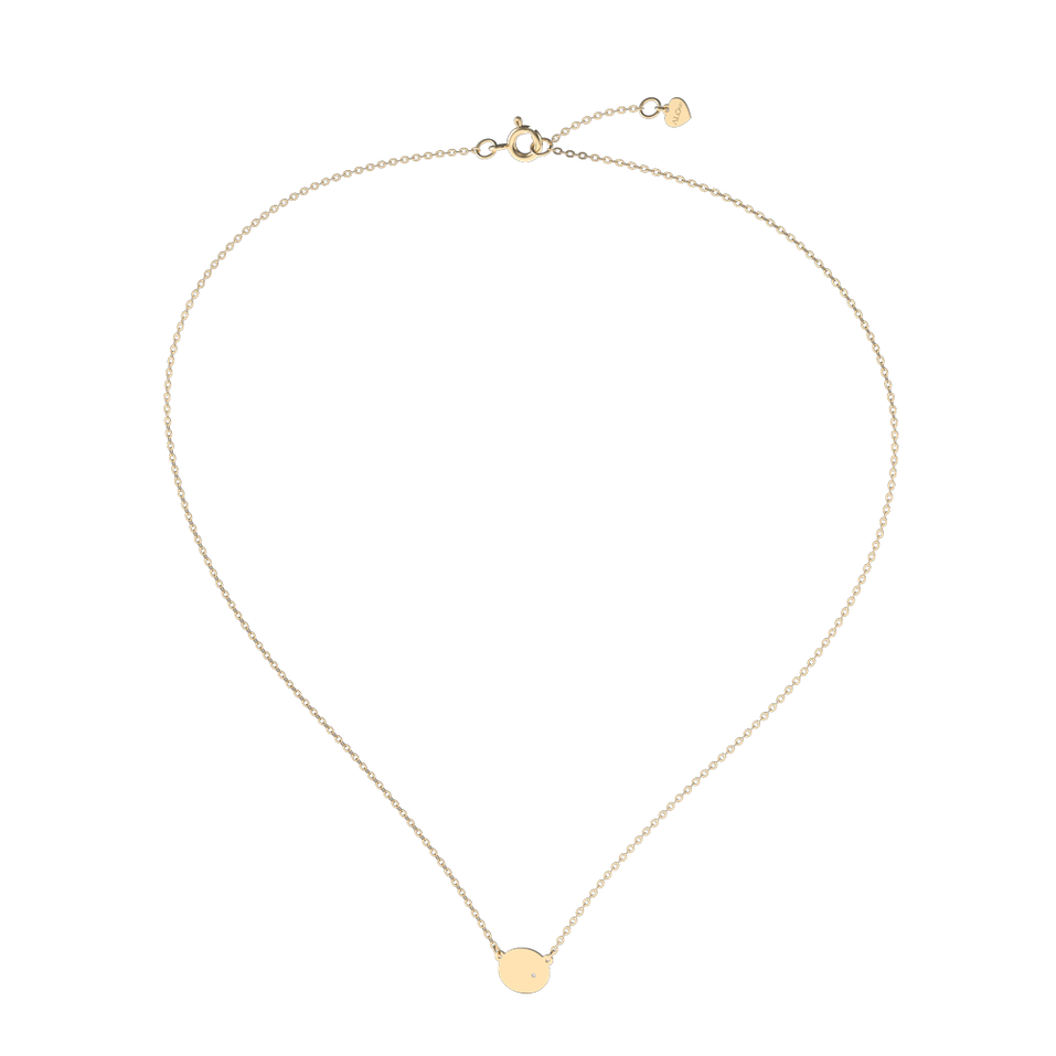 Náhrdelník s diamantem Universe