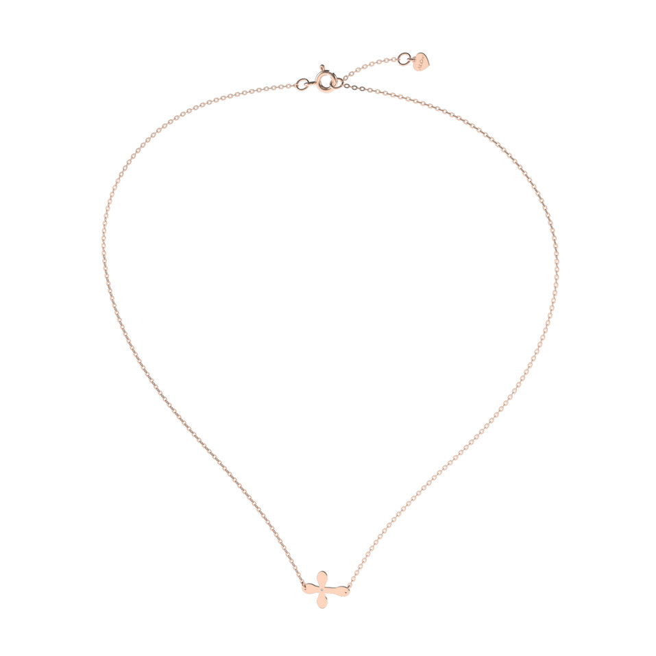 Náhrdelník s diamantem Pomp Religion