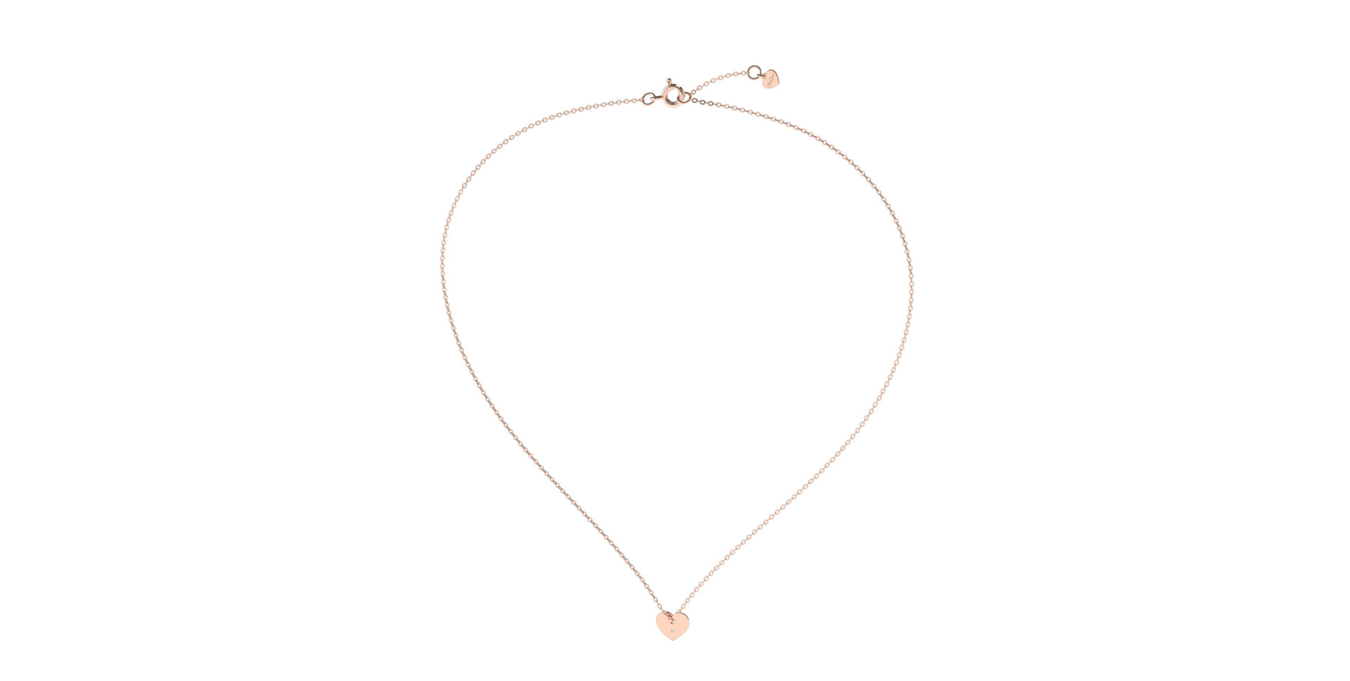 Náhrdelník s diamantem Love Symbol