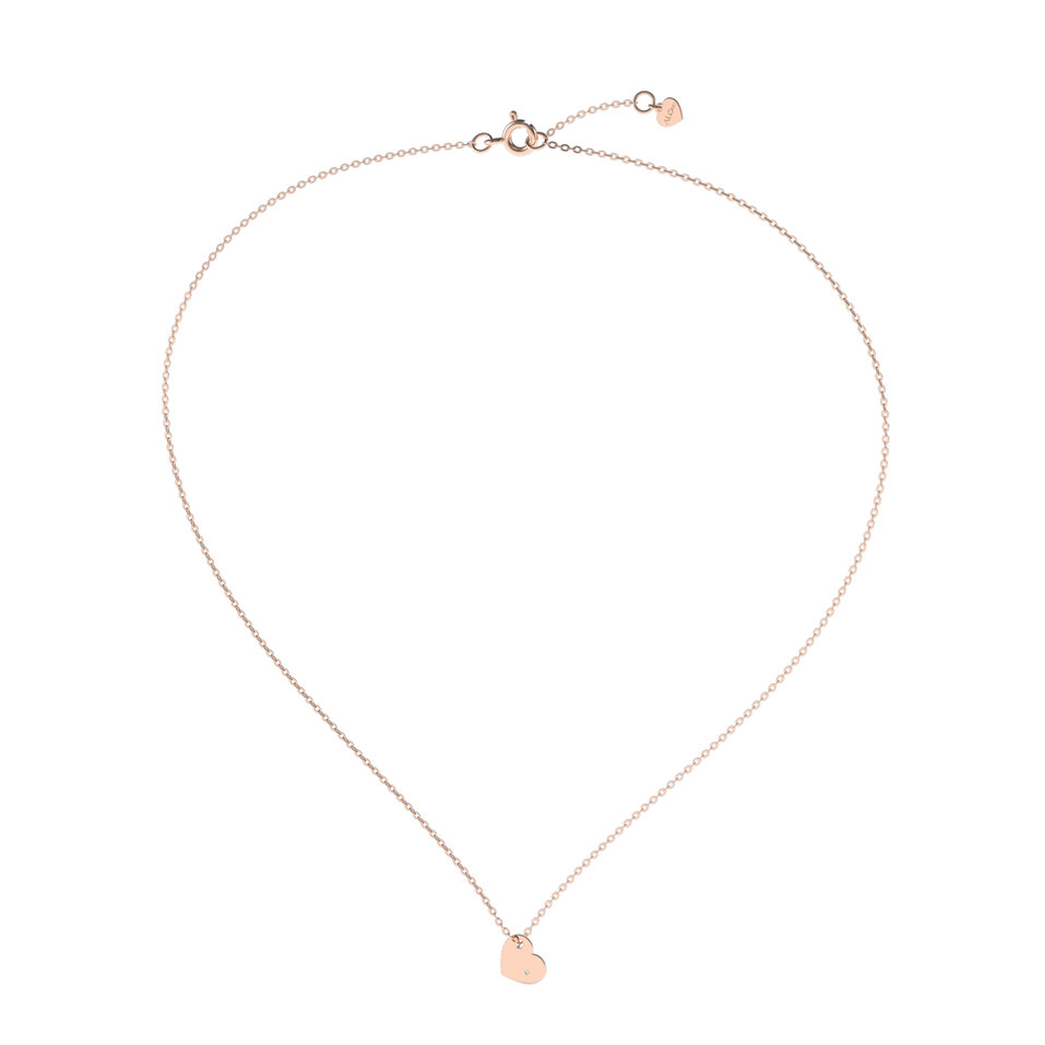 Náhrdelník s diamantem Promise Love