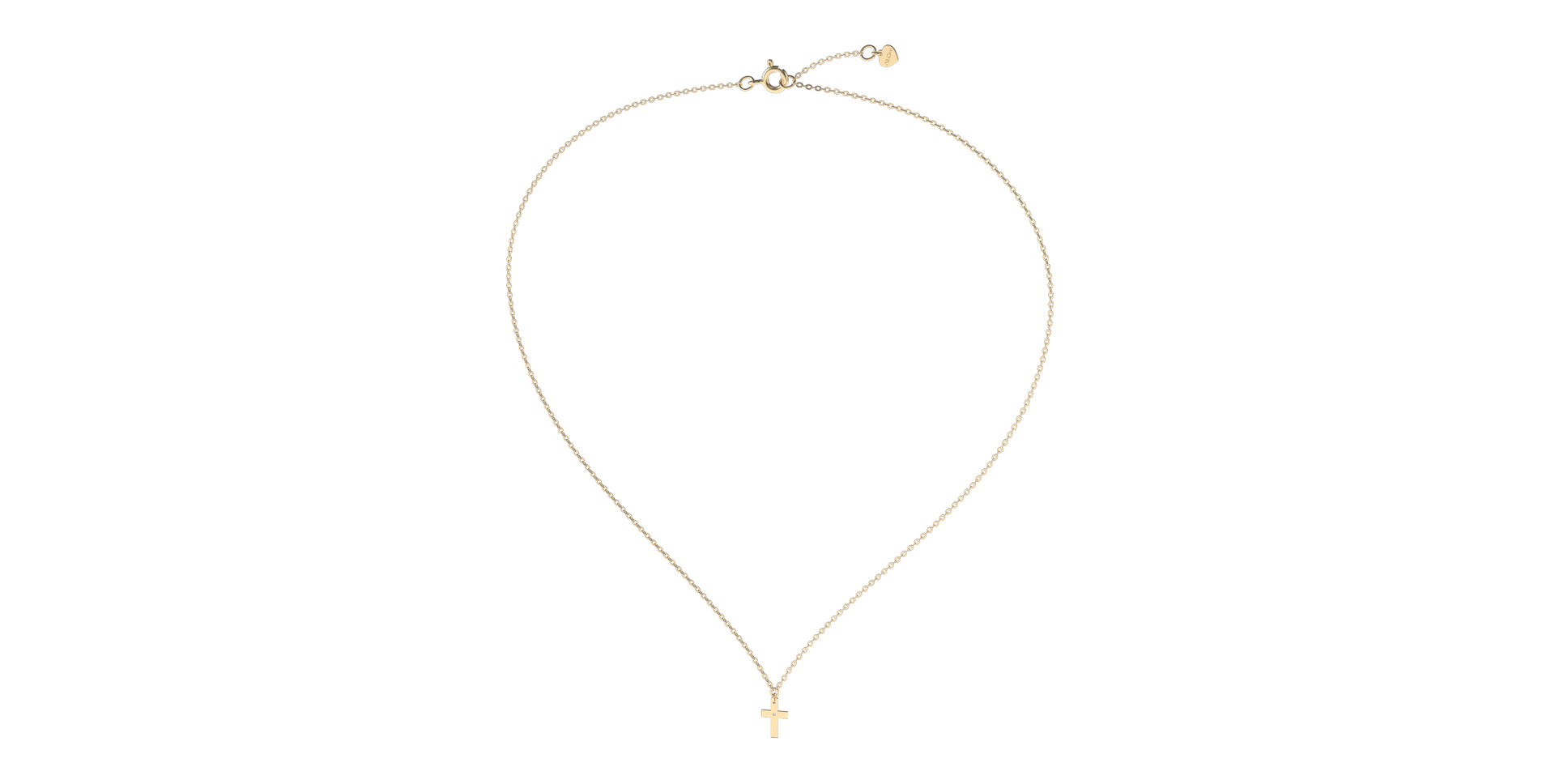 Náhrdelník s diamantem Believe