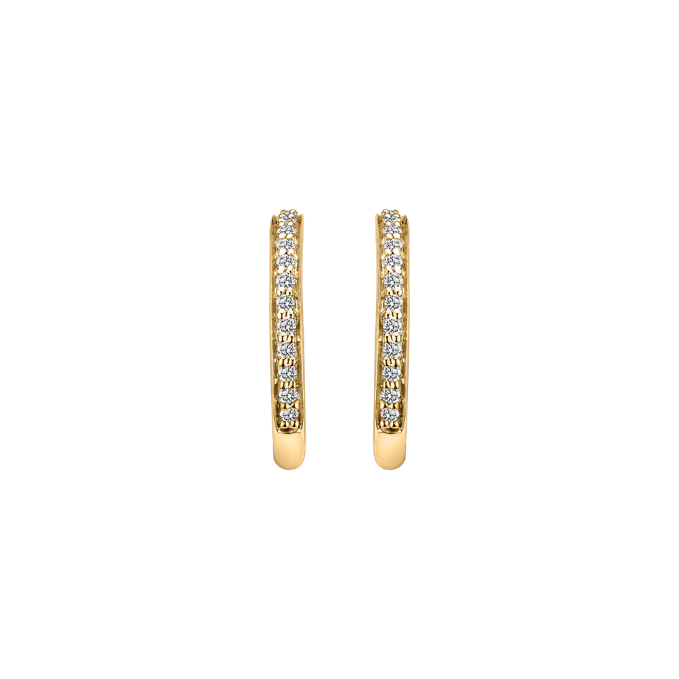 Náušnice s diamanty Creolyn