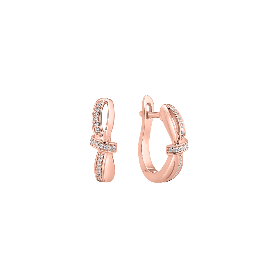 Náušnice s diamanty Tempting Wish