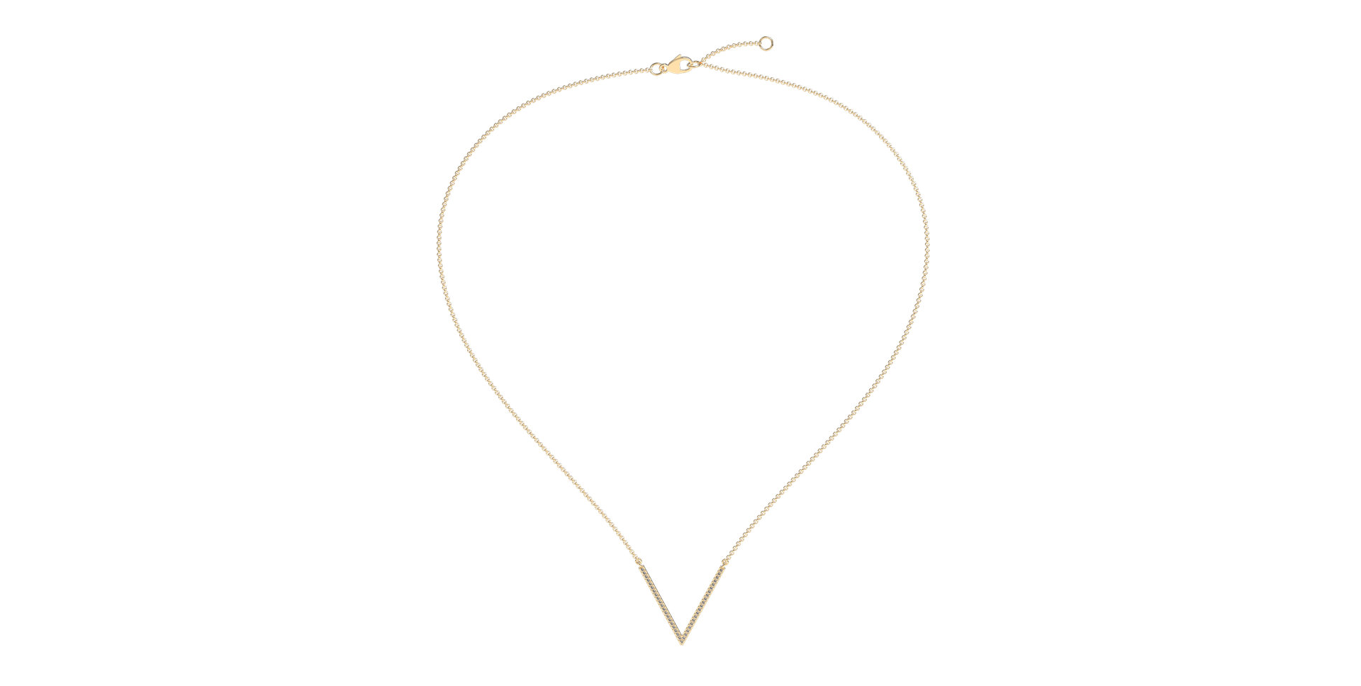 Náhrdelník s diamanty Victory