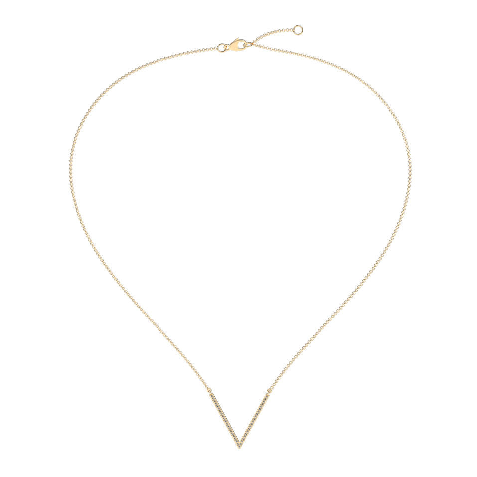 Náhrdelník s diamanty Victory