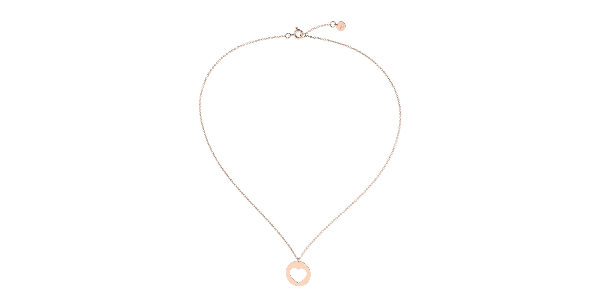 Náhrdelník s diamantem Signature Heart