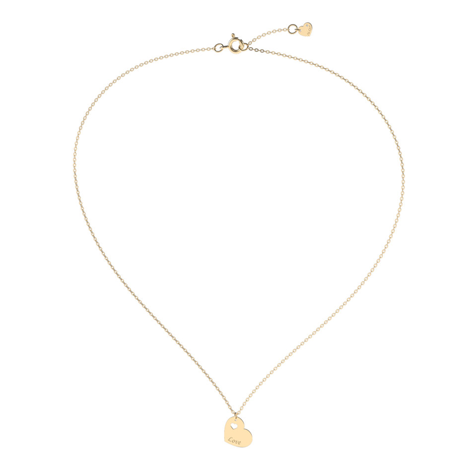 Náhrdelník s diamantem Passion Heart