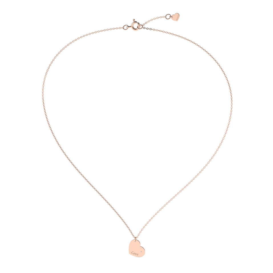 Náhrdelník s diamantem Envoy Love