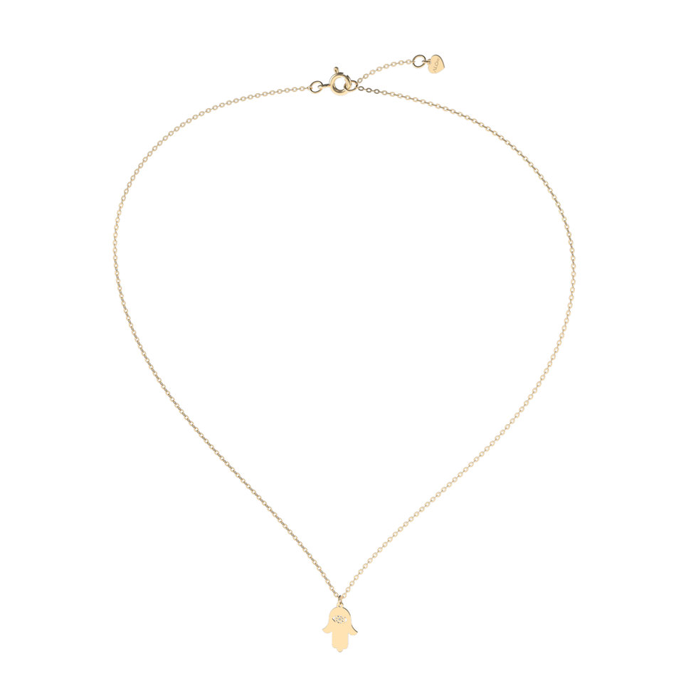 Náhrdelník s diamantem Witching Fate