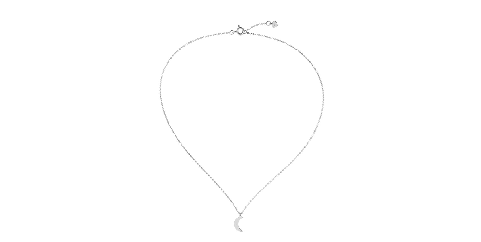 Náhrdelník s diamantem Miracle Moon