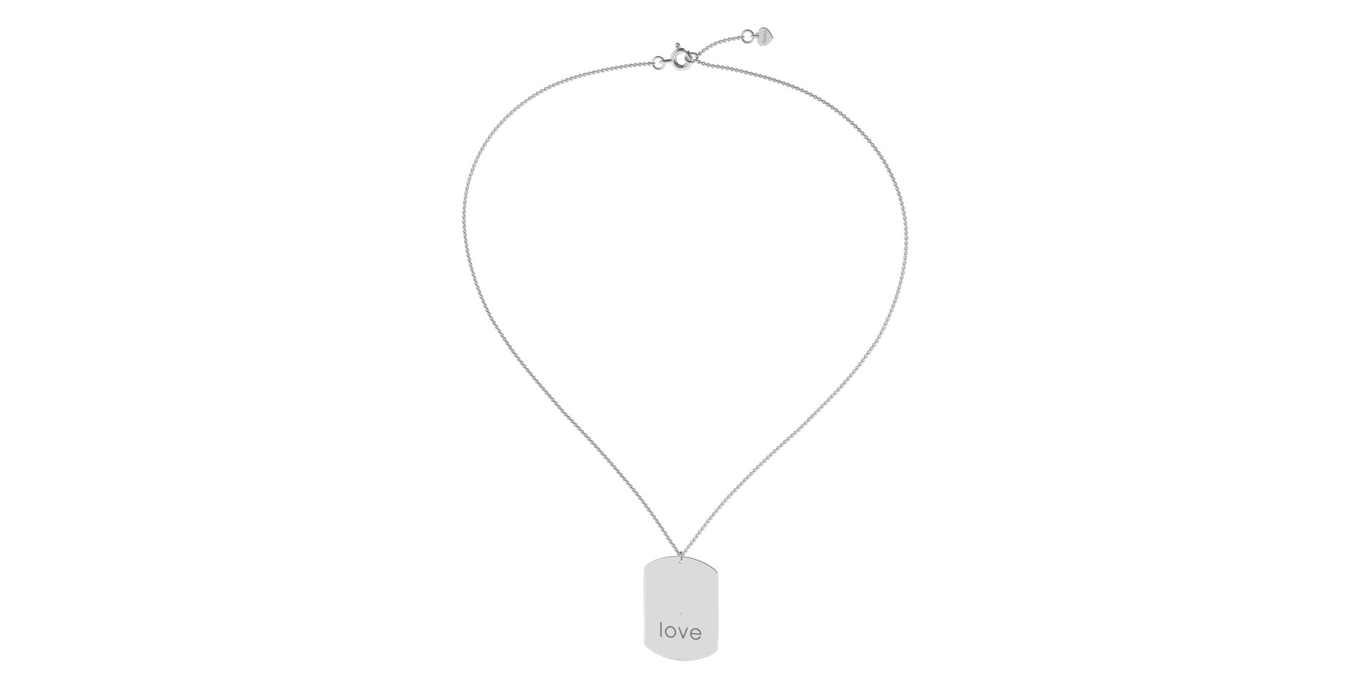 Náhrdelník s diamantem Amour Pleasure