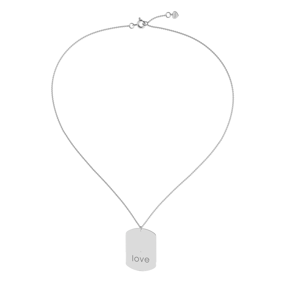 Náhrdelník s diamantem Amour Pleasure