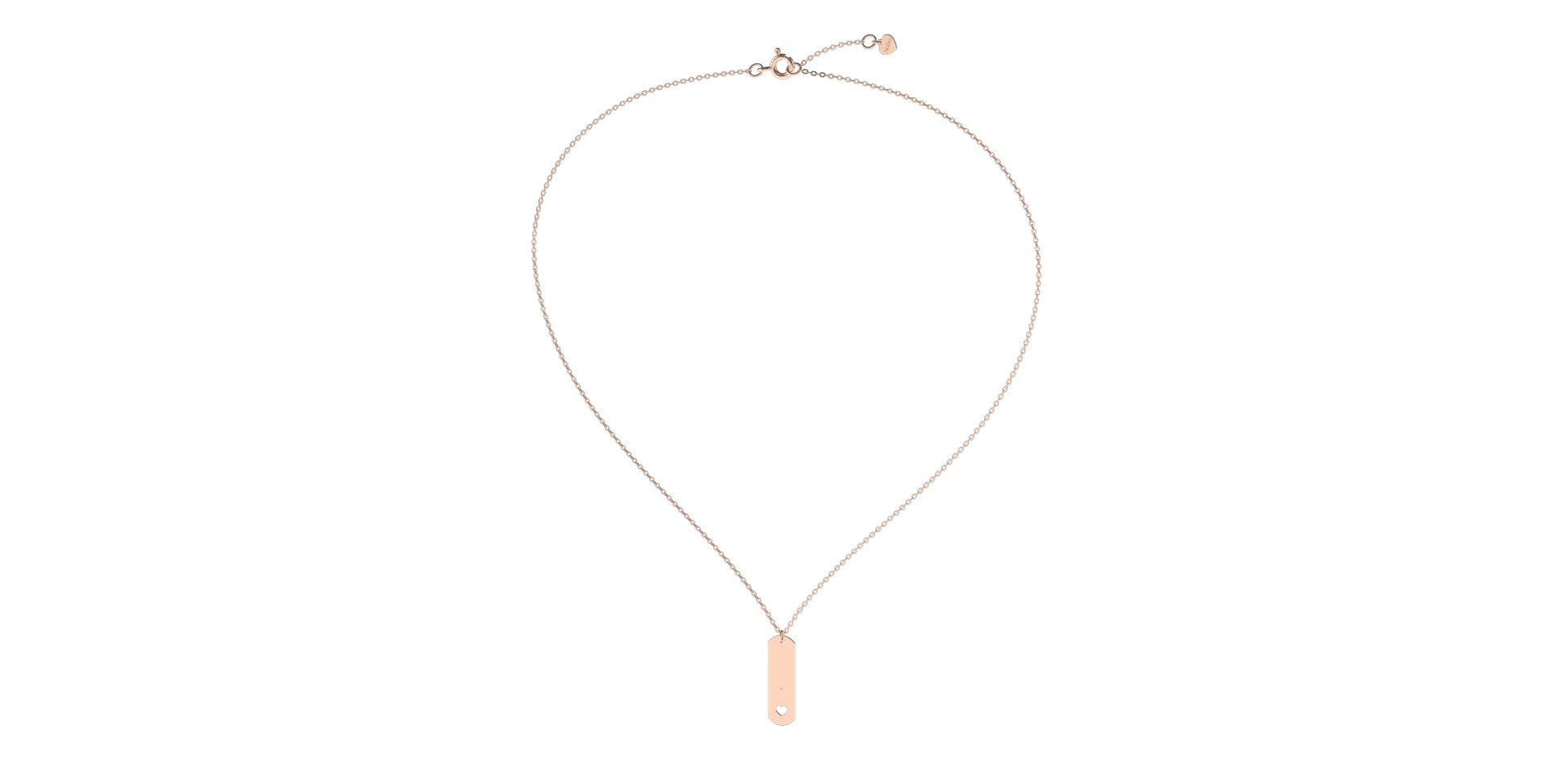 Náhrdelník s diamantem Angel Amour