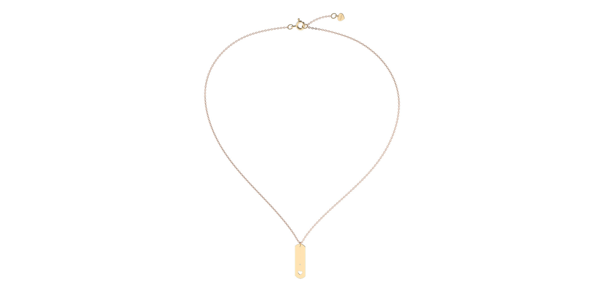 Náhrdelník s diamantem Angel Amour