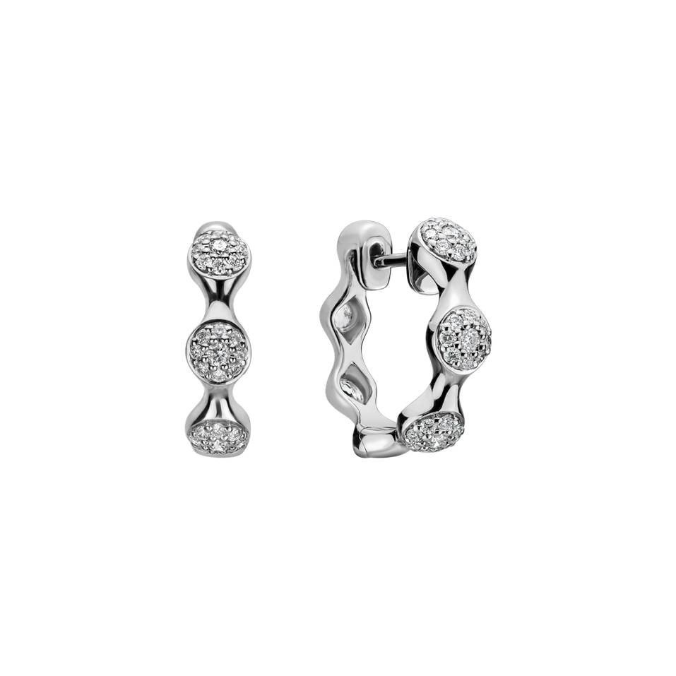 Náušnice s diamanty Heaven Glory