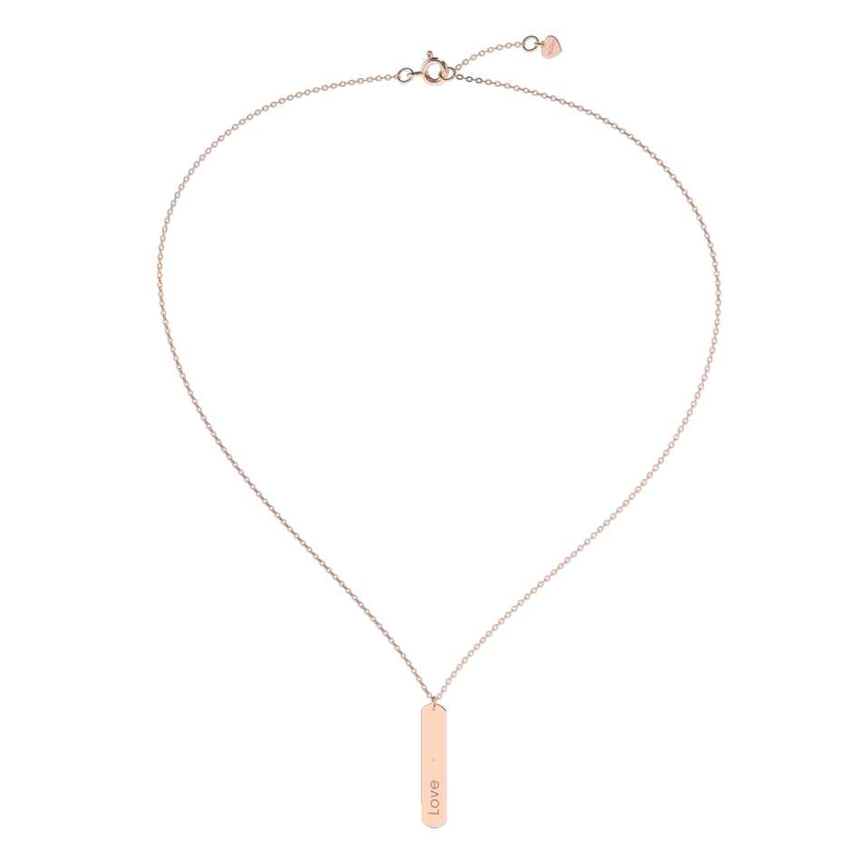 Náhrdelník s diamantem Miracle Amour