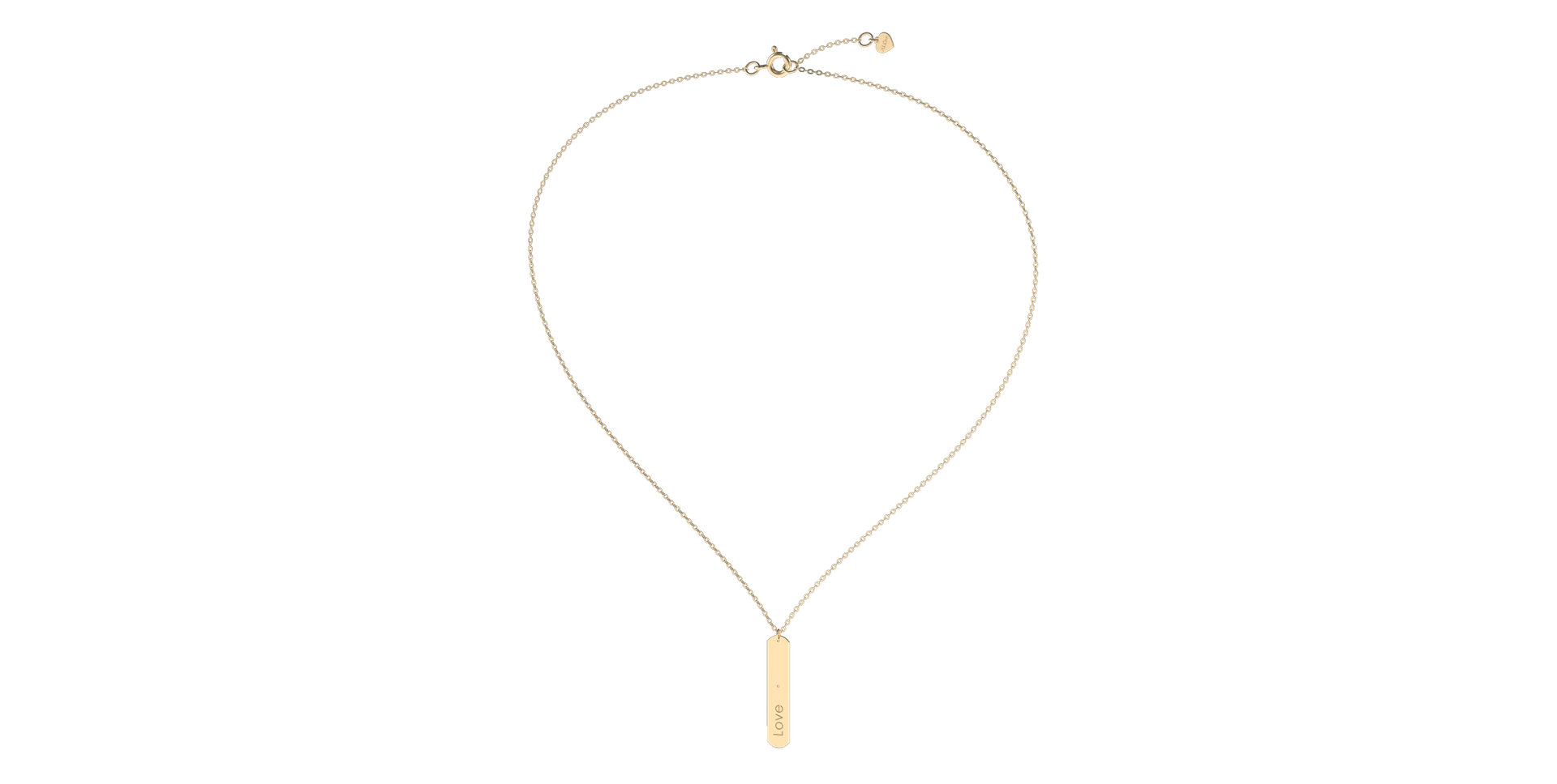 Náhrdelník s diamantem Miracle Amour