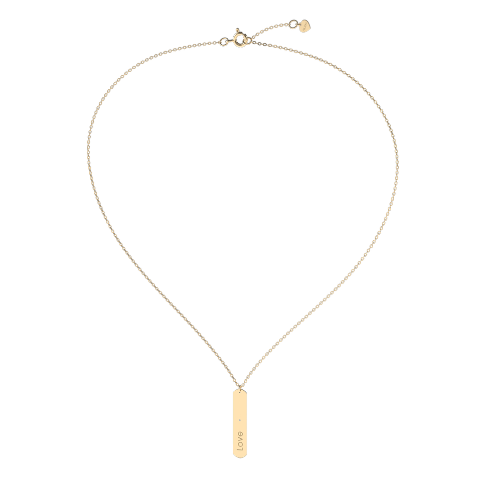 Náhrdelník s diamantem Miracle Amour