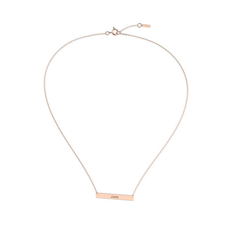 Náhrdelník s diamantem Amour Ribbon