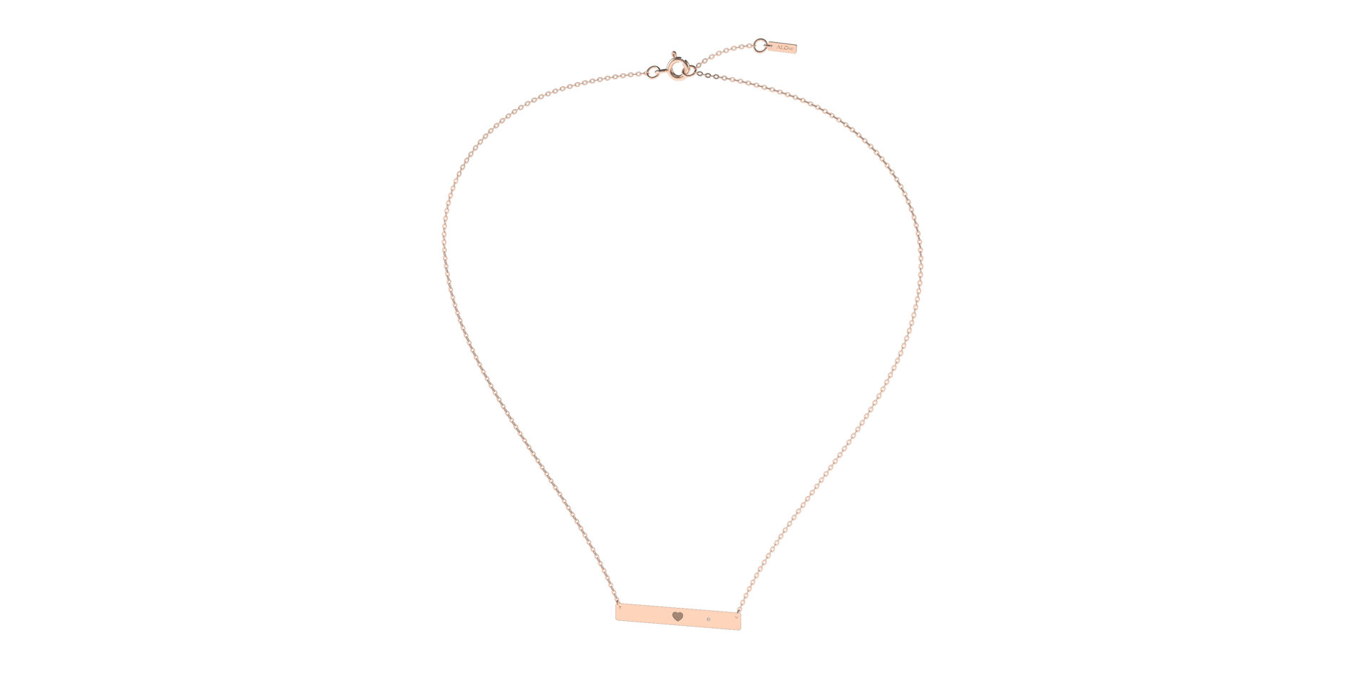 Náhrdelník s diamantem Heart