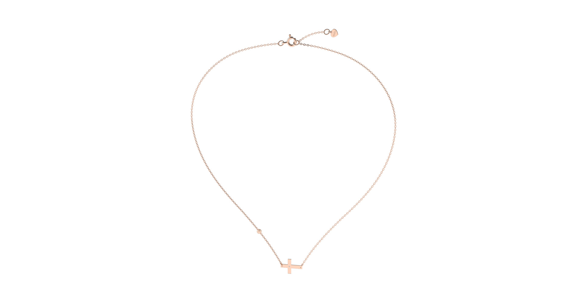 Náhrdelník s diamantem Faith Diamond