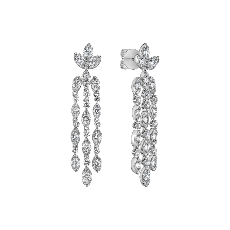 Náušnice s diamanty Austen